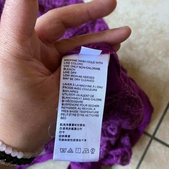 Free People Purple Top - Picture 5 of 6